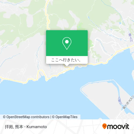 拝殿地図