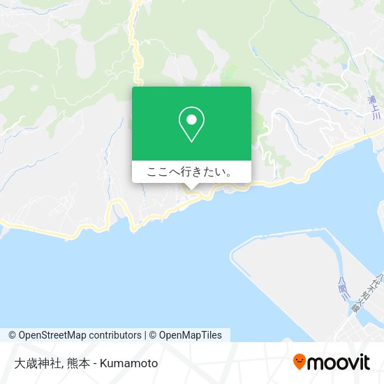 大歳神社地図