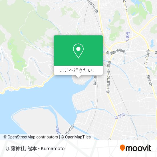 加藤神社地図