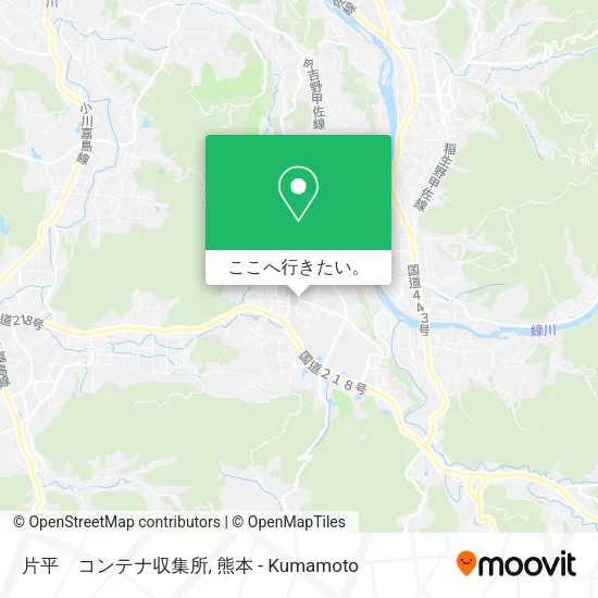 片平　コンテナ収集所地図