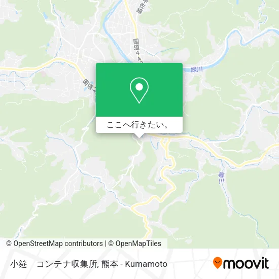 小筵　コンテナ収集所地図