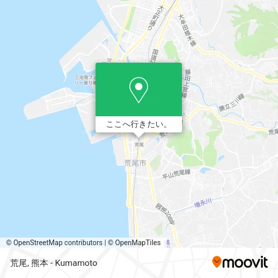 荒尾地図