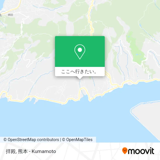 拝殿地図