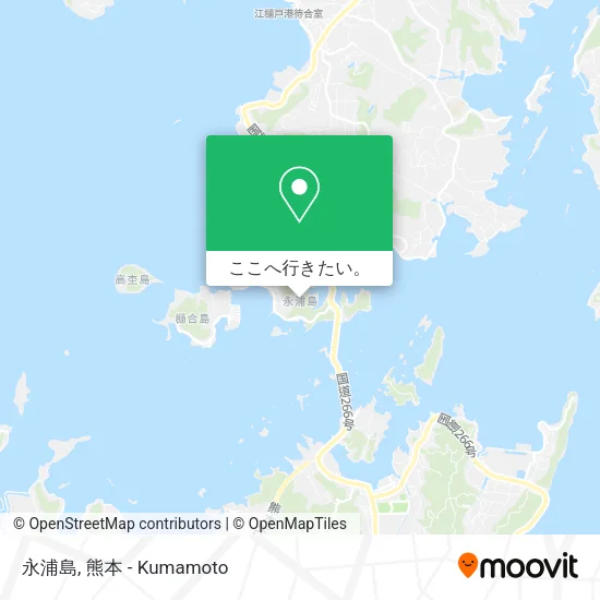 永浦島地図