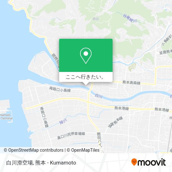 白川滑空場地図