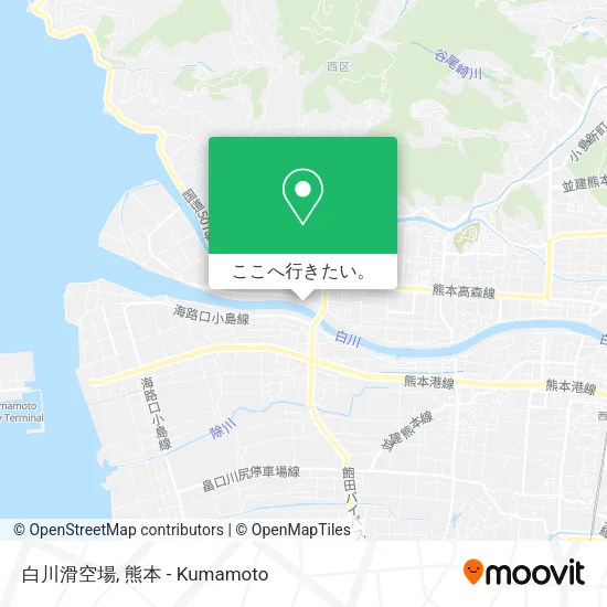 白川滑空場地図