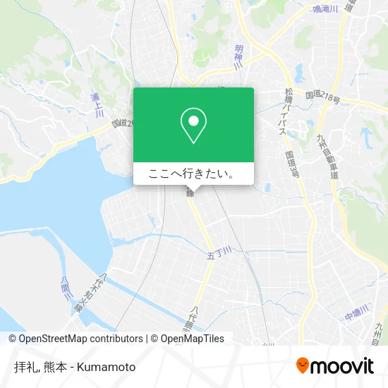 拝礼地図