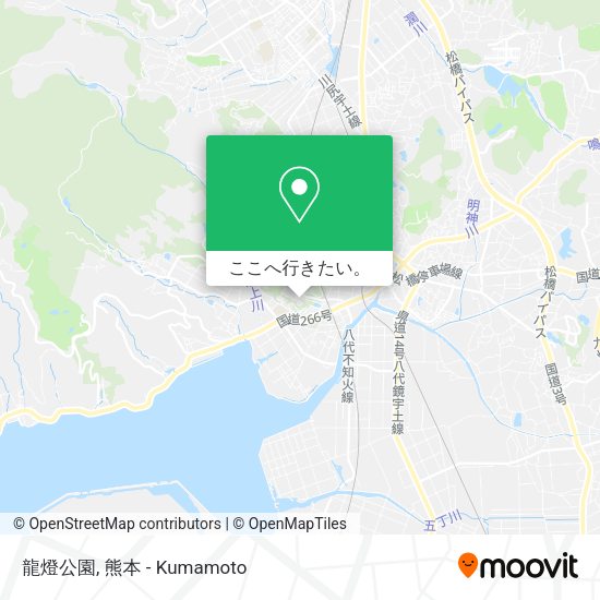 龍燈公園地図