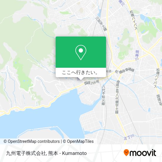 九州電子株式会社地図