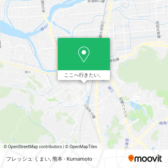 フレッシュ くまい地図