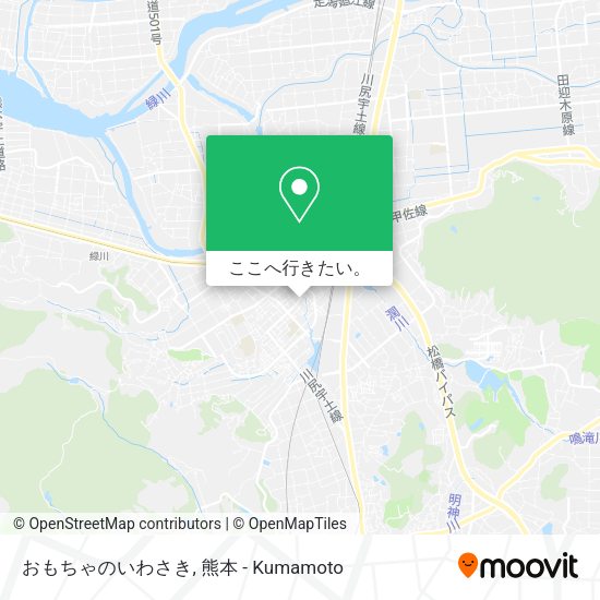 おもちゃのいわさき地図