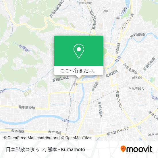 日本郵政スタッフ地図