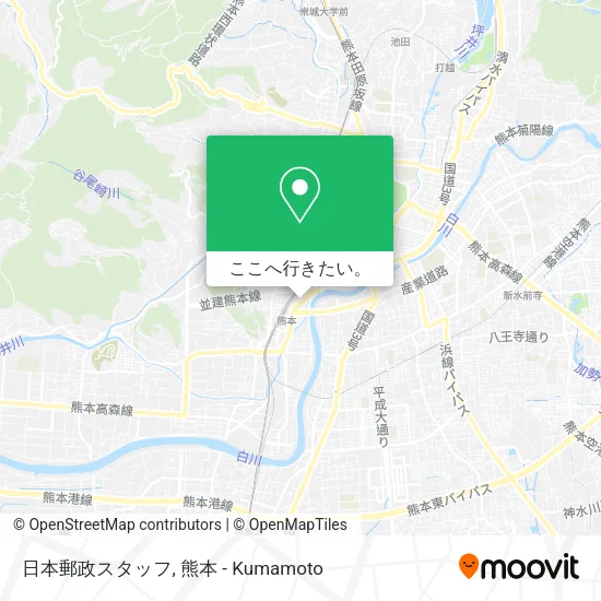 日本郵政スタッフ地図