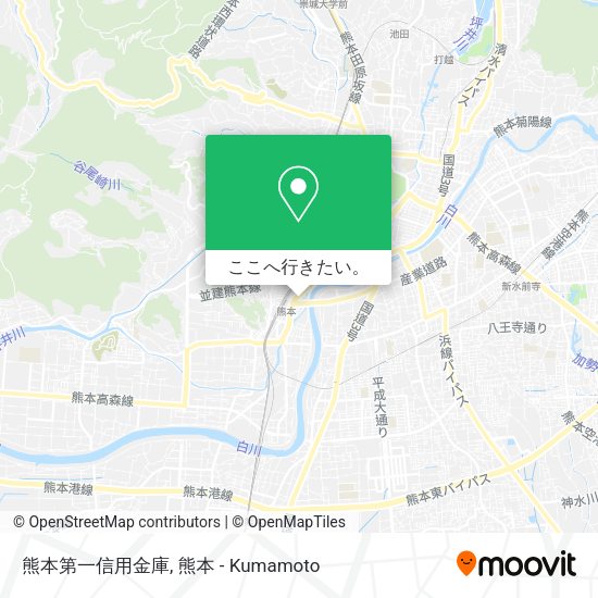 熊本第一信用金庫地図