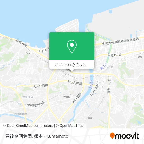 豊後企画集団地図