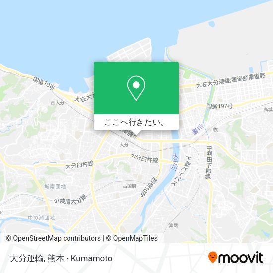 大分運輸地図