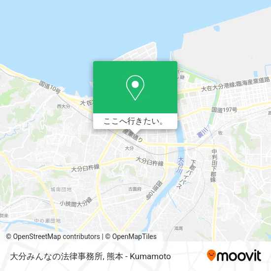 大分みんなの法律事務所地図