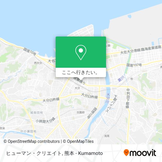 ヒューマン・クリエイト地図