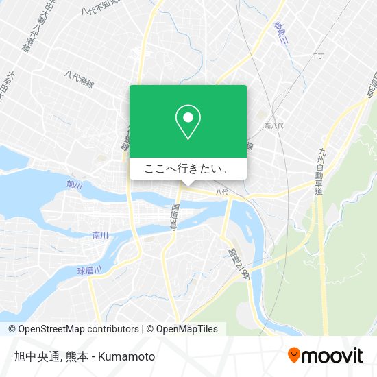 旭中央通地図