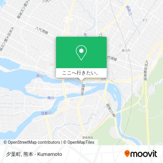 夕葉町地図