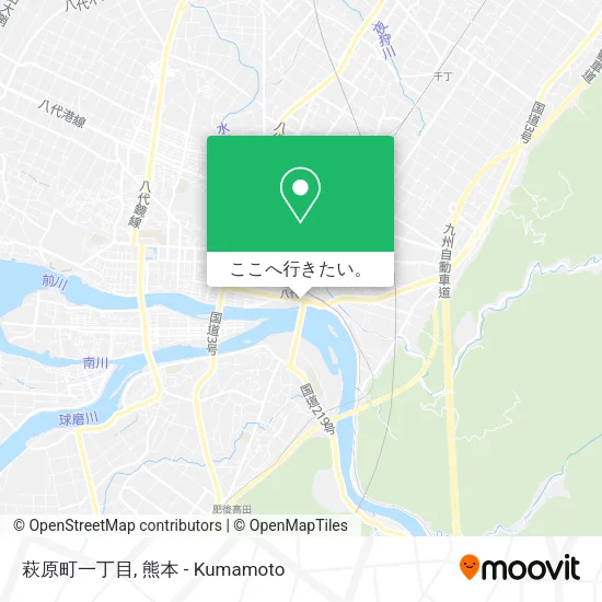 萩原町一丁目地図