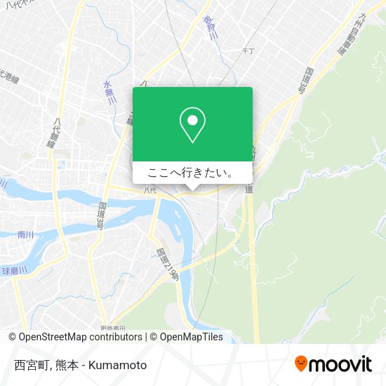 西宮町地図