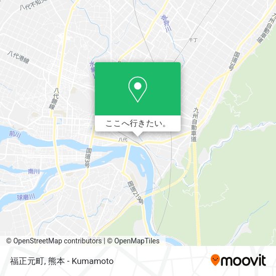 福正元町地図
