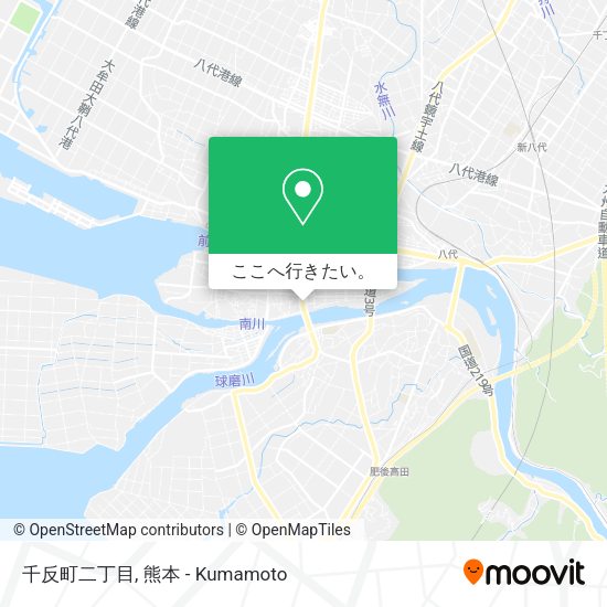 千反町二丁目地図