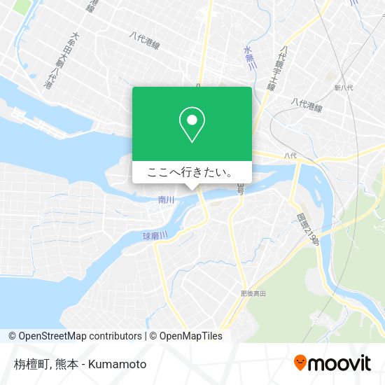 栴檀町地図