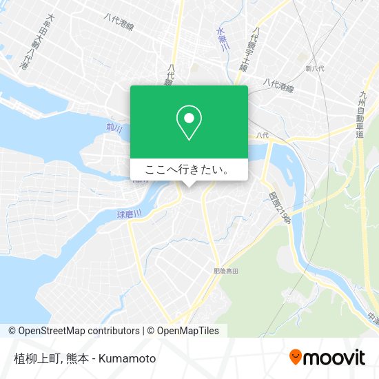 植柳上町地図