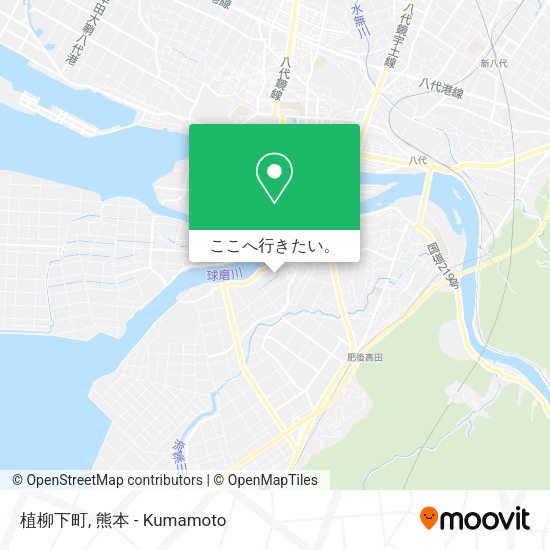 植柳下町地図