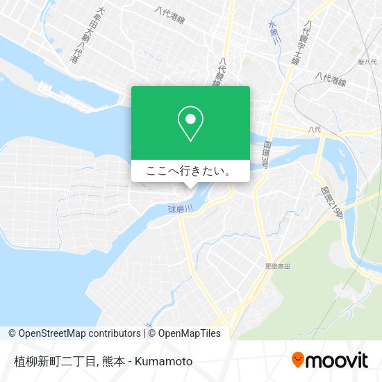 植柳新町二丁目地図