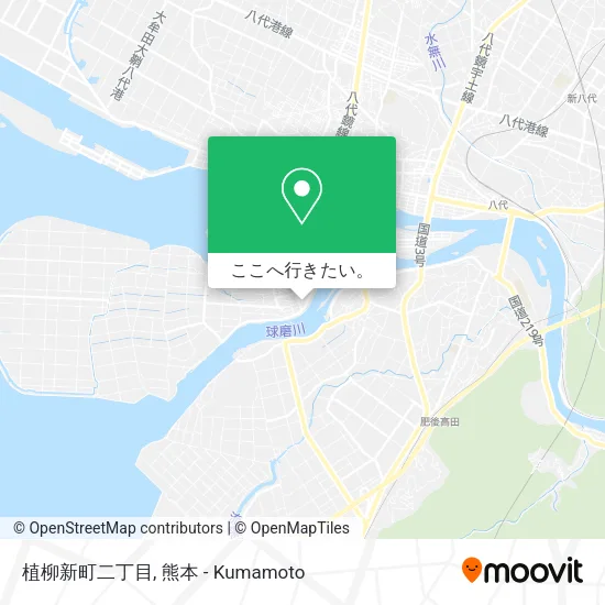 植柳新町二丁目地図