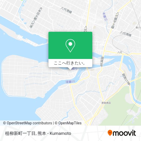 植柳新町一丁目地図