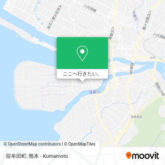 葭牟田町地図