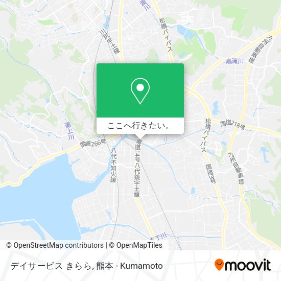 デイサービス きらら地図
