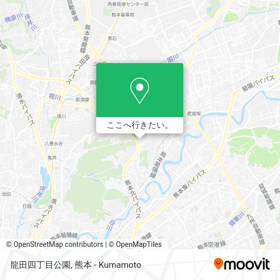 龍田四丁目公園地図