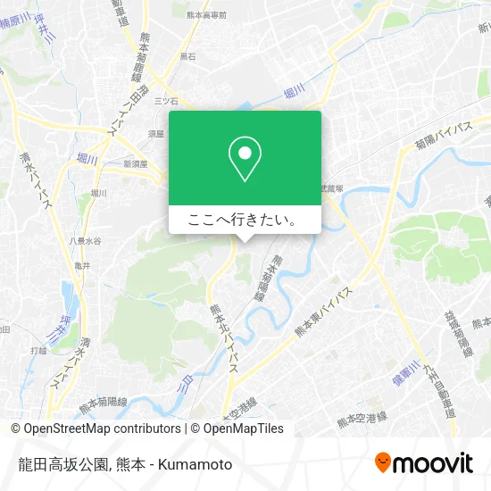 龍田高坂公園地図