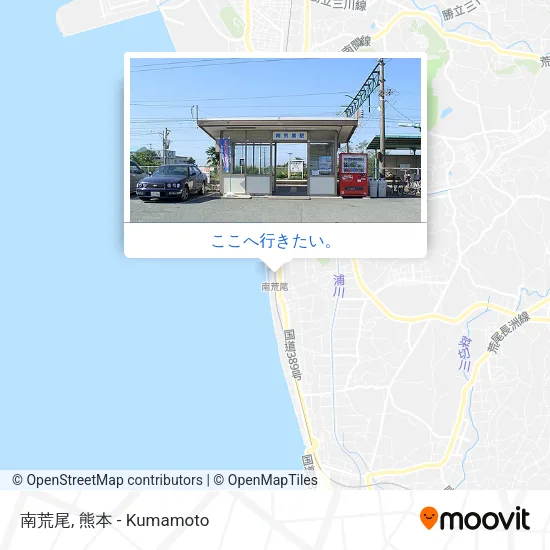 南荒尾地図