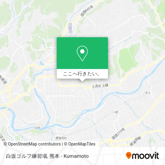 白坂ゴルフ練習場地図