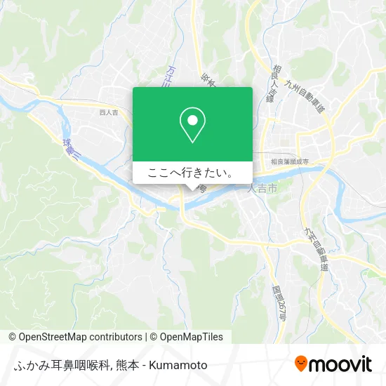 ふかみ耳鼻咽喉科地図
