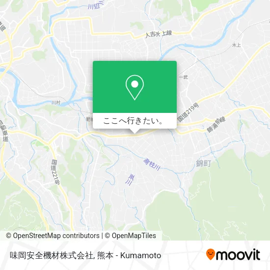 味岡安全機材株式会社地図
