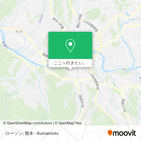 ローソン地図