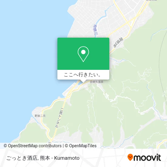 ごっとき酒店地図