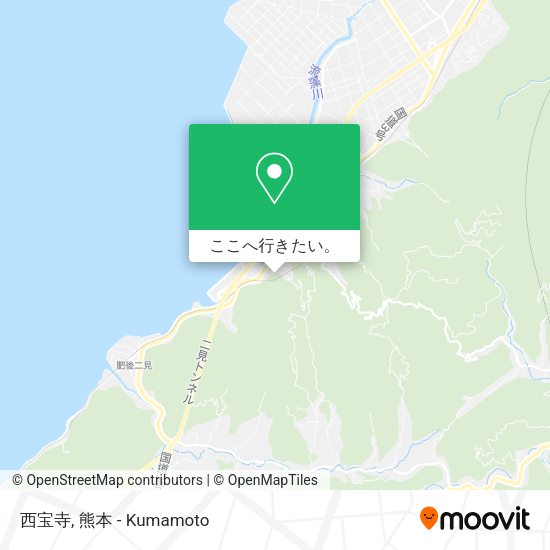 西宝寺地図