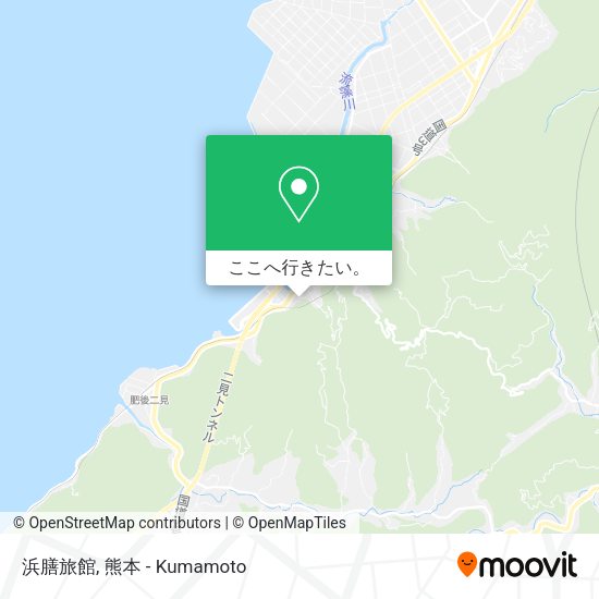 浜膳旅館地図