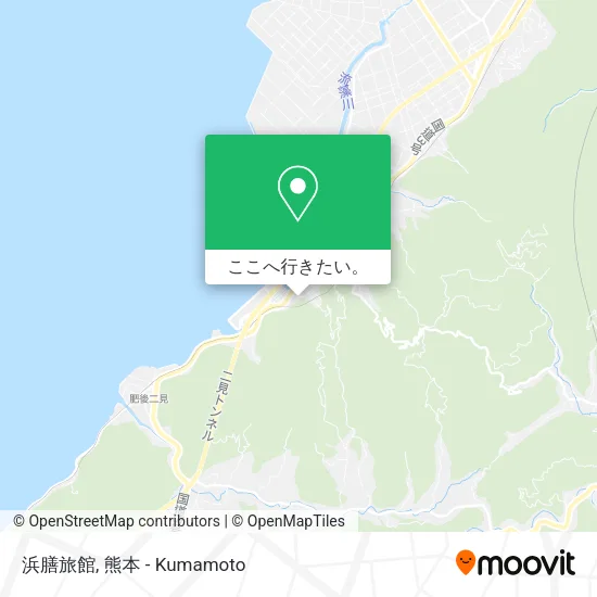 浜膳旅館地図
