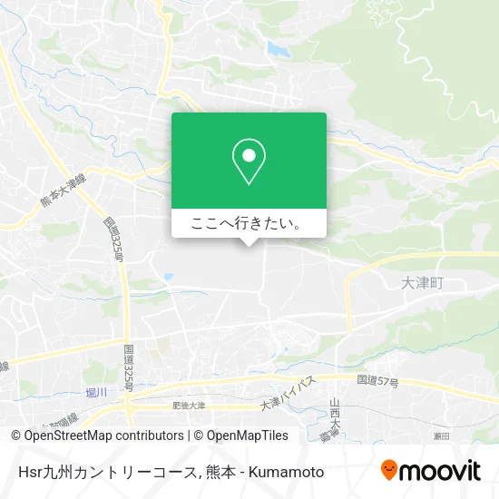 Hsr九州カントリーコース地図