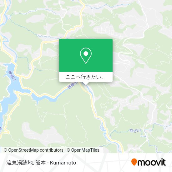流泉湯跡地地図