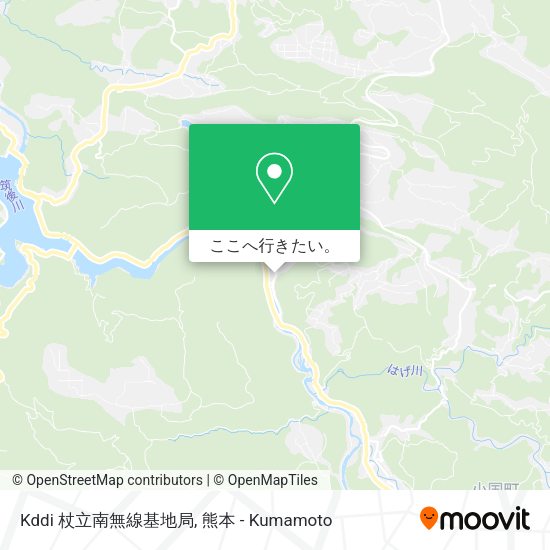 Kddi 杖立南無線基地局地図